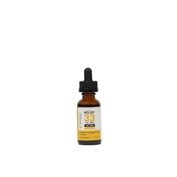 Serious Relief Extract + Turmeric 1 fl oz/30mL 0% THC